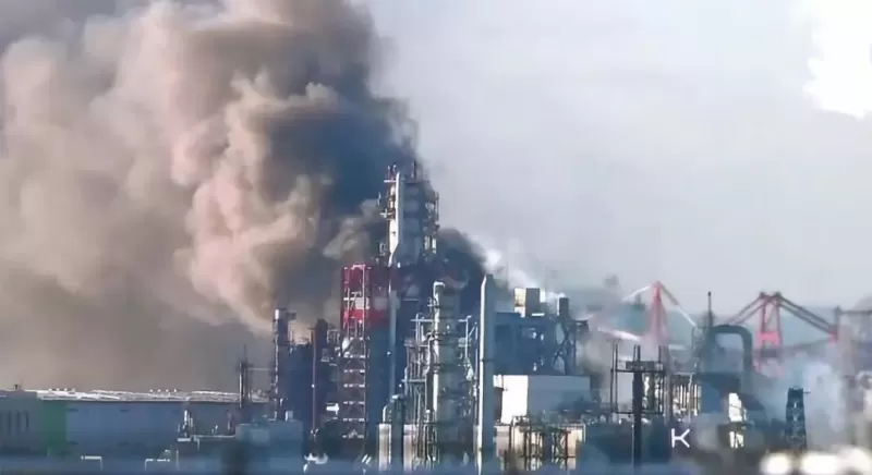 突发！一石油设施突发大火，1人受伤！